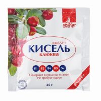 Кисель джели на фруктозе 250г клюква (БИОКОР ООО)