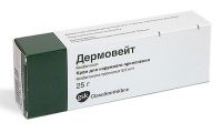 Дермовейт 0.05% 25г крем д/пр.наружн. №1 туба (GLAXOSMITHKLINE PHARMACEUTICALS S.A.)