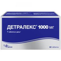 Детралекс 1000мг таблетки покрытые плёночной оболочкой №60 (СЕРВЬЕ РУС ООО)