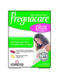 Прегнакеа плюс таб.и капс. №56 омега-3 (VITABIOTICS LTD)