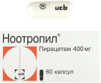 Ноотропил 400мг капс. №60 (UCB PHARMA S.A.)