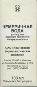 Чемеричная вода 100мл р-р д/пр.наружн. №1 фл. (ИВАНОВСКАЯ ФАРМАЦЕВТИЧЕСКАЯ ФАБРИКА ОАО)