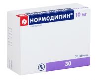 Нормодипин 10мг таб. №30 (GEDEON RICHTER PLC.)