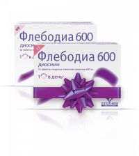 Флебодиа 600мг таб.п/об.пл. №60 + флебодиа 600мг№15 комплект (CATALENT FRANCE BEINHEIM S.A./INNOTHERA CHOUZY)