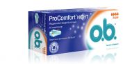 О.б. тампоны procomfort night №16 супер (JOHNSON & JOHNSON MEDICAL LTD.)