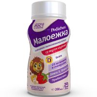 Педиашур малоежка 200мл смесь жидк. №1 бут.  клубника (ABBOTT LABORATORIES B.V.)