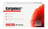 Кардионат 250мг капс. №40 (ХЕМОФАРМ ООО)