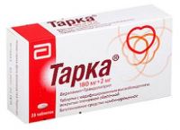 Тарка 2мг+180мг таб.п/об.модиф.высв. №28 (ABBOTT HEALTHCARE SAS)