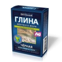 Глина черная 100г мертвого моря 1304 (ФИТОКОСМЕТИК ООО)