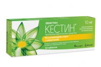 Кестин 10мг таб.п/об.пл. №10 (ALMIRALL PRODESFARMA S.A.)