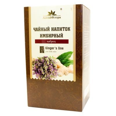 Имбирный чай 1,5г №20 ф/п.  чабрец