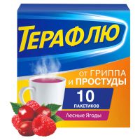 Терафлю пор.д/р-ра д/пр.внутр. №10 пак.  лесн.ягоды (NOVARTIS CONSUMER HEALTH INC.)