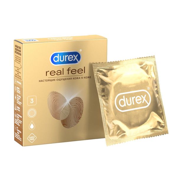 Презерватив durex №3 real feel