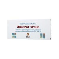 Энкорат хроно 300мг таб.п/об.пл.пролонг. №30 (SUN PHARMACEUTICAL INDUSTRIES LTD.)