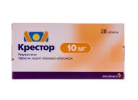 Крестор 10мг таб.п/об.пл. №28 (ASTRAZENECA UK LTD./ IPR PHARMACEUTICALS INC.)