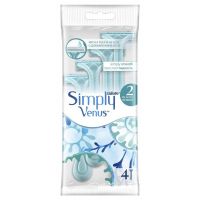 Жиллетт simply venus станок для бритья одноразовый №4 (GILLETTE POLAND INTERNATIONAL SP.Z.O.O)