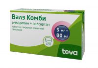 Валз комби 5мг+80мг таб.п/об.пл. №28 (BALKANPHARMA-DUPNITZA AD)