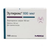 Эутирокс 100мкг таб. №100 (MERCK KGAA_3)