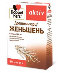 Доппельгерц женьшень капс. №60 (EXCELLA GMBH)