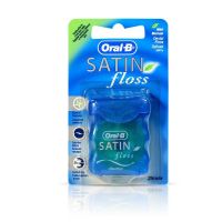 Орал би зубная нить satin floss 25м мята (ORAL-B LABORATORIES IRELAND LTD.)