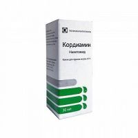 Кордиамин 25% 30мл капли д/пр.внутр. №1 фл.-кап. (ТАТХИМФАРМПРЕПАРАТЫ ОАО)