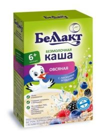 Беллакт каша безмолочная 200г /250г овсянка лес.ягоды банан (БЕЛЛАКТ ОАО)