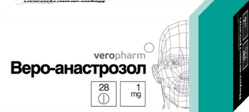 Анастрозол 1мг таб.п/об.пл. №28