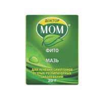 Доктор мом фито 20г мазь д/пр.наружн. №1 бан. (UNIQUE PHARMACEUTICAL LABORATORIES)