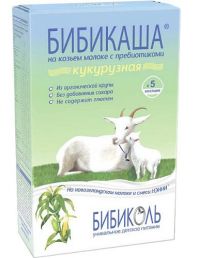 Бибикаша каша молочная 200г кукуруза (БИБИКОЛЬ)