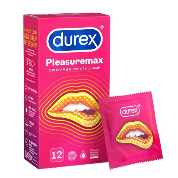 Презерватив durex №12 pleasurmaх