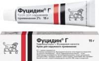 Фуцидин г 15г крем д/пр.наружн. №1 туба (LEO PHARMACEUTICAL PRODUCTS A.S.)