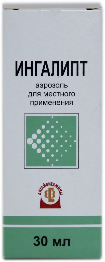 Ингалипт 30мл аэр.д/пр.местн. №1 фл.-доз.