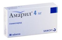 Амарил 4мг таб. №30 (SANOFI-AVENTIS S.P.A.)