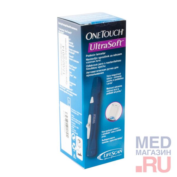 Ручка для прокалывания onetouch ultra soft