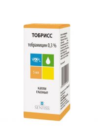 Тобрисс 0,3% 5мл капли глазн. №1 фл.-кап. (SENTISS PHARMA PVT. LTD.)