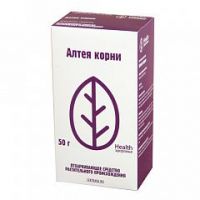 Алтея корень 50г №1 пач. (ЗДОРОВЬЕ ФИРМА ООО)