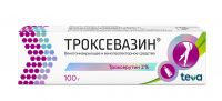 Троксевазин 2% 100г гель д/пр.наружн. №1 туба (BALKANPHARMA-TROYAN AD)