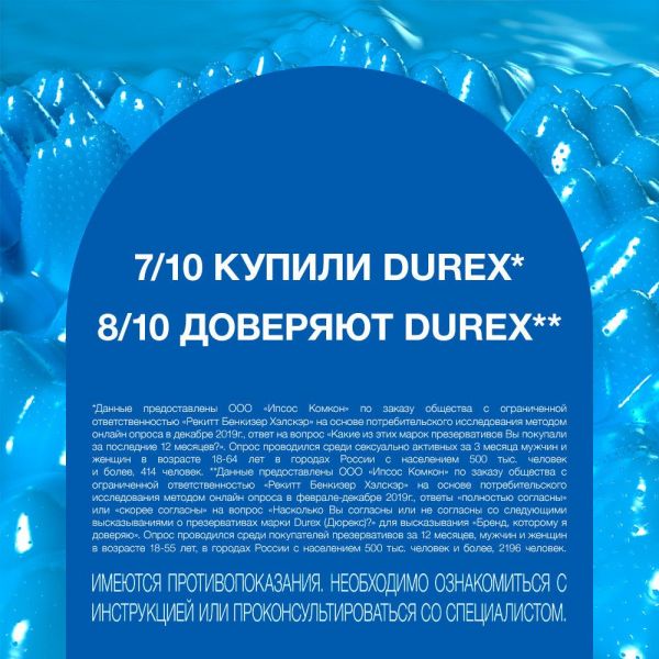 Презерватив durex №12 pleasurmaх (Ssl international plc.)