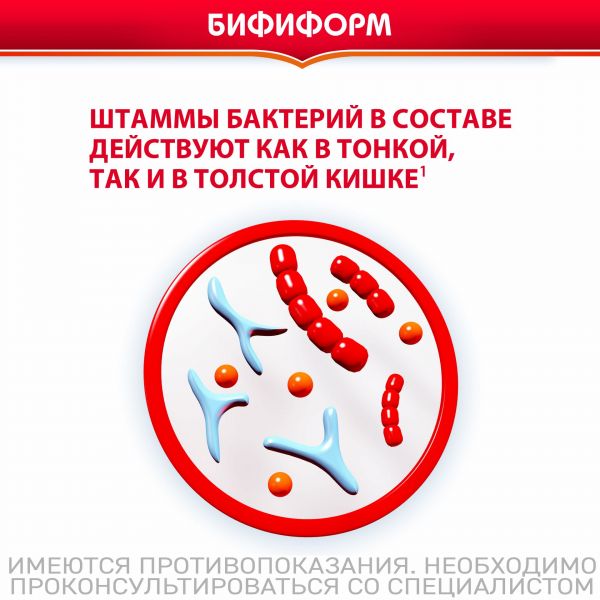 Бифиформ капс.киш/раств. №40 (Pfizer consumer manufacturing italy s.r.l)