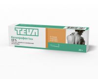 Кетопрофен-тева 2,5% 30г гель д/пр.наружн. №1 туба (CHEMINEAU LABORATOIRES)