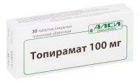 Топирамат 100мг таб.п/об.пл. №30 (АЛСИ ФАРМА АО_2)