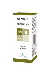 Окумед 0.5% 5мл капли глазн. №1 фл.кр.-кап. (SENTISS PHARMA PVT. LTD.)