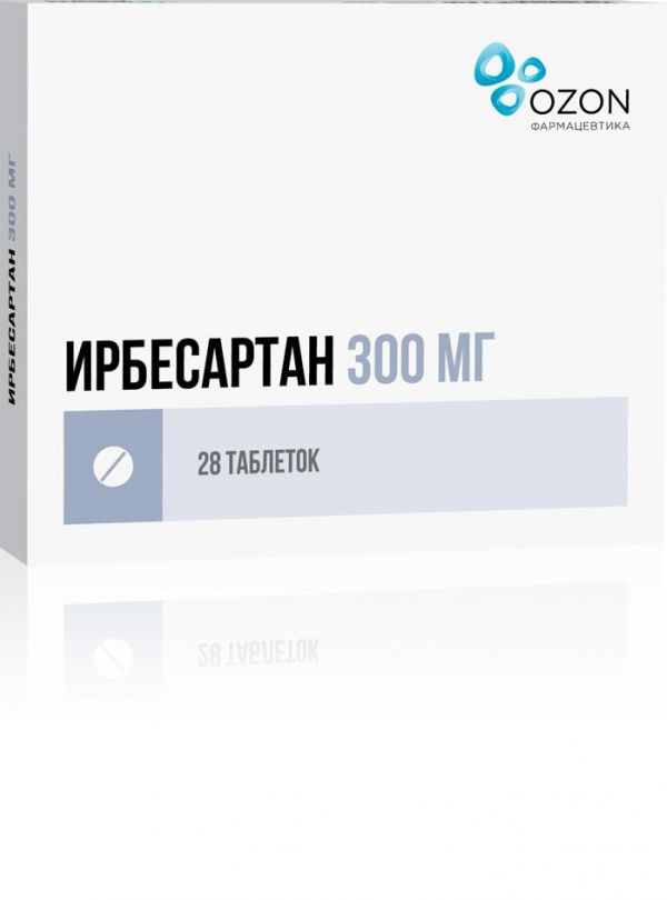 Ирбесартан 300мг таб.п/об. №28