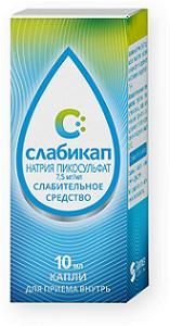 Слабикап 7,5мг/мл 10мл капли д/пр.внутр. №1 фл.-кап. (СИНТЕЗ ОАО [КУРГАН])