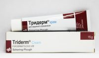 Тридерм 15г крем д/пр.наружн. №1 туба (MERCK KGAA)