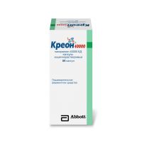 Креон 40000 400мг капс.киш/раств. №50 (ABBOTT LABORATORIES GMBH)