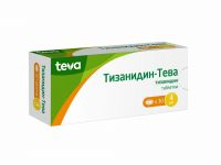 Тизанидин 4мг таб. №30 (TEVA PHARMACEUTICAL WORKS PRIVATE CO.)