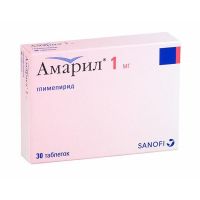 Амарил 1мг таб. №30 (SANOFI-AVENTIS S.P.A.)