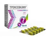 Троксевазин 300мг капс. №100 (BALKANPHARMA-RAZGRAD AD)