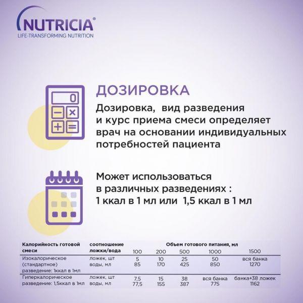 Нутризон эдванст нутридринк 322г смесь сух.д/энт.пит. №1 бан. (Milupa gmbh & co)